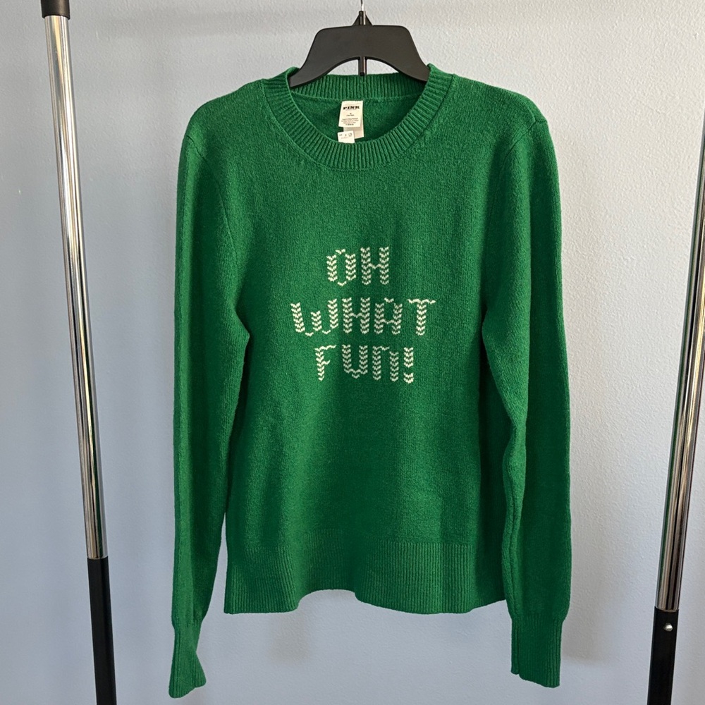 PINK Victoria's Secret Cozy Christmas Sweater